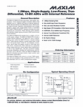 DataSheet MAX1077 pdf